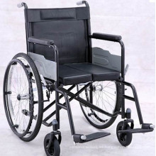 Barato venta polvo sillas de ruedas de estructura de acero más grueso de la capa